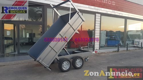 REMOLQUE BASCULANTE DE 2 EJES